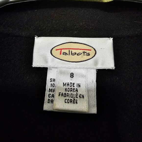 Talbots Women's 100% Wool Black Blazer Size 8
Neutral capsule wardrobe - Picture 6 of 12